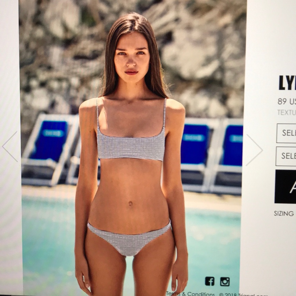 FOR NICOLE Triangl Bikini-TRADES ONLY